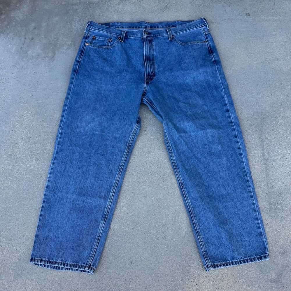 Levi's 550 Relaxed Fit‎ Jeans Men 44x30 Blue Denim Medium Wash